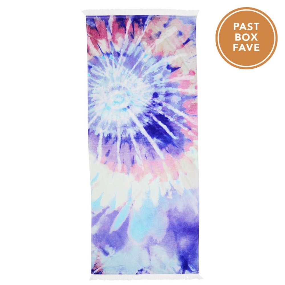 L*Space - Large Fringe Tie Dye Towel!